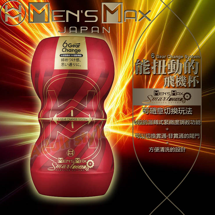 MENS MAX SMART 扭動雙向飛機杯