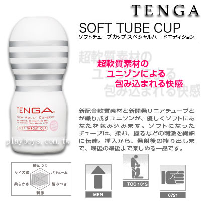 日本 TENGA 體位型飛機杯(超軟吸吮型)