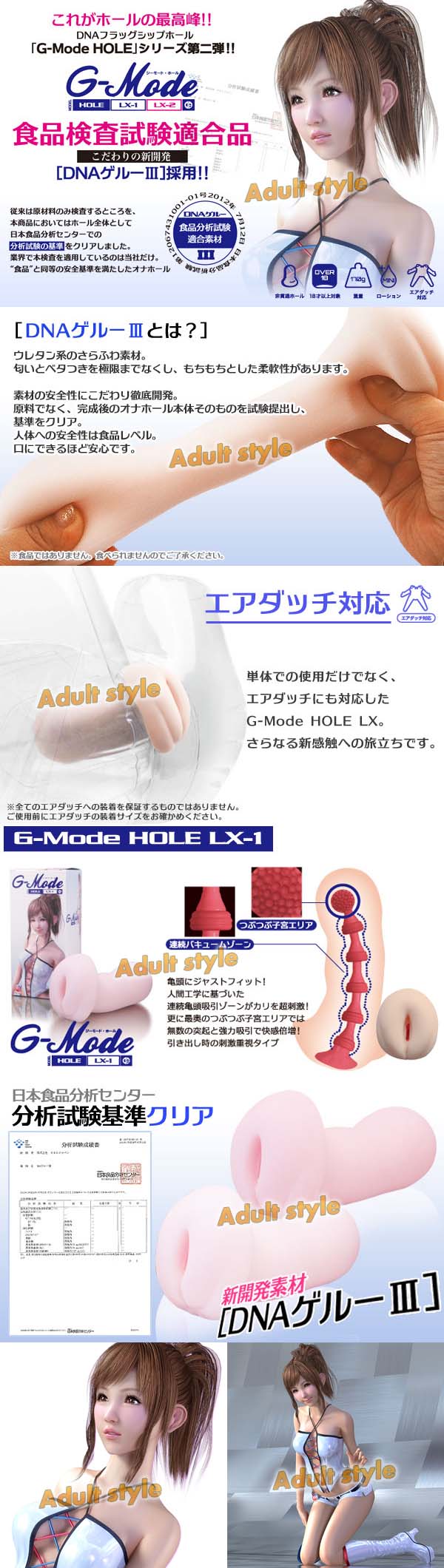 G-Mode連續龜頭突起自慰器